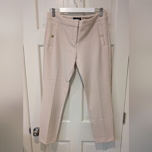 Express ankle pant w/ gold button pocket detail